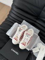 Chanel 24P新款大头饼干鞋 原版开发顶级版本 鞋面正品一致 内里羊皮 TPU大底 非普通版本橡胶大底 Size:35-39 其他码数定做