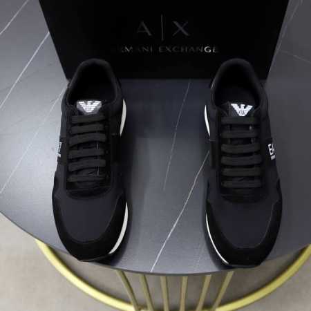 品牌：阿玛尼ARM NI 标准码：39–44 38、45定制 等级：官网同款 材料：原版牛皮面 舒适内里 轻便耐磨大底 款式类别：男士时尚休闲鞋 跑步 运动鞋 - 点击图像关闭