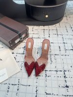 顶级版本新款最新爆品小红书火推Alaia High Love爱心细跟凉拖系列！ “Designerofdesigners”更影响着很多人的风格！这些Alaia的