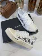 AMIRI Skel Top 新款埃米尔骨头鞋系列，人气超高的高街品牌，陈伟霆、檀健次、王一博、杨幂同款，众多明星网红都在穿，双层皮质叠加很有高级感，手工雕刻骨