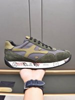 Premiata 普瑞米亚达 时尚、运动、休闲、慢跑、 普瑞米亚达意大利名品百年历史，所有工艺全手工打造，米“字一样的logo简称米字鞋。完美的融合了传统的制鞋