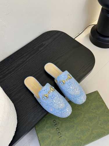 Gucci 古驰顶级品质面料：牛皮 牛皮压字母 字母材料点钻内里／垫脚:羊皮里大底：原版意大利真皮底码数：35-42 40.41.42定做不退换 包装：专柜全套