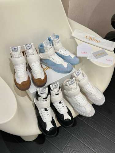 Chloe 克洛伊 蔻依 25春夏新款 德训鞋 面料 进口牛皮 进口环保麂皮 原版开模纱网 大底 Tpu大底 超轻耐磨绒组合 Size #35-41 41订做不
