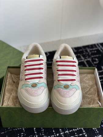 橙子出厂价 Gucci 古驰 Screener系列胖丁鞋 厚底运动鞋 休闲鞋板鞋 胖墩墩小脏鞋 以70年代经典运动鞋为灵感原型，取名自体育运动中的防守动作，侧面 - 点击图像关闭