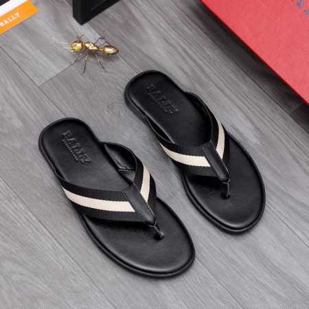 商品商标：Bally 巴利 拖鞋 正码码数 38-44 商品材料：精选原版材料原版大底 - 点击图像关闭