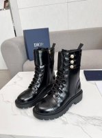高版本出厂皮里 羊毛里 Dior*迪奥D家2024ss秋冬新品短靴，经久不衰的绑带短靴，彰显经典设计，市场顶级版本 采用柔软的牛皮制作，打造休闲又不失优雅的风格