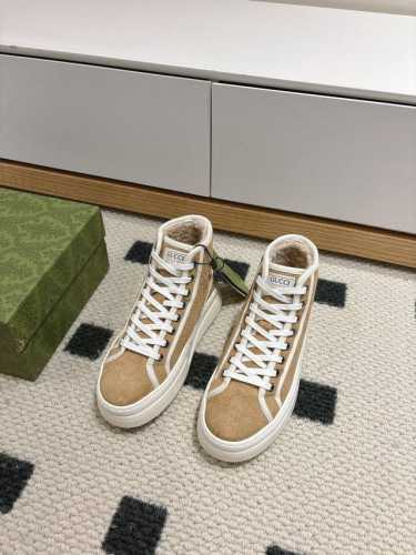 代购级 男10 Gucci#tennis 1977 经典 情侣款帆布鞋 24ss全新升级版 市面最高版 原版开发拆版调楦，每个颜色布料都是按原版定制，全新升级大