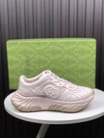 女款 35-40 女 顶级版 Gucci古奇古驰老爹鞋 顶级版本 代购级别 原单品质 G家 老爹鞋男女码情侣款，3D打印，经典万年款，顶级套楦工艺 油边工艺，