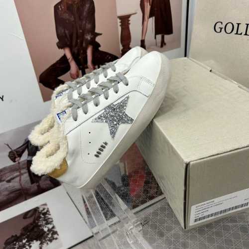 GGDB-SUPER STAR毛鞋 帮面：原版牛皮 内里：羊羔毛 内增高 : 2厘米 高标准出货 女款35-40