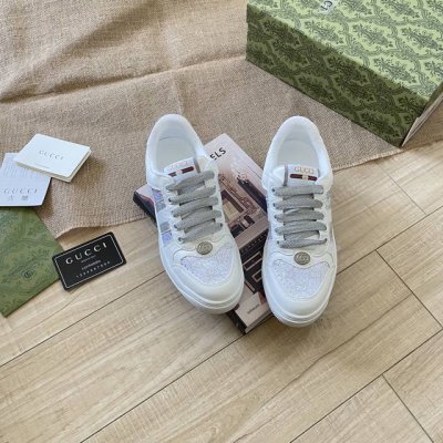 出厂： Gucci 古驰2025顶级专柜 代购系列 官网上新 全球同步 古驰顶级情侣脏脏鞋 情侣鞋 古驰情侣 Gucci鞋控 小红书热搜常客 情侣穿搭Oot D