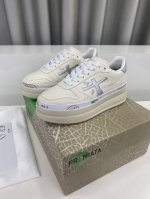 冲量价: premiata 普瑞米亚达 时尚、运动、休闲、慢跑、小白鞋。 普瑞米亚达意大利名品百年历史，所有工艺全手工打造，米“字一样的Logo简称米字鞋。完美