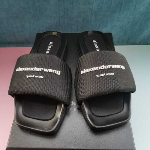 alexander Wang亚历山大王高跟鞋女士奢侈品Alexander Wang原版1:1的开发 字母是滴胶注塑！牢固立体感超强！ 购原版一比一开模的！ 出厂