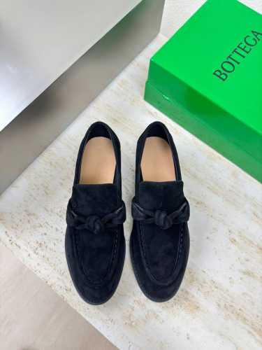 34-41 34 40 41 BOTTEGA VENET* 真皮 结绳配饰 女士Astaire乐福鞋 麂皮 老钱风 乐福鞋 原版一比一做法 一致五金 当今流行的