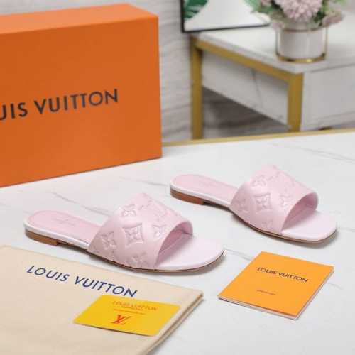 驴家新品 Lv顶级版本专柜主打最新款驴牌拖鞋 硬货上新 代购级别！高级感十足！国内外博主刷爆的一款，复古又时髦 上脚美炸了！官网主推款！ 鞋面：原版牛皮印花 垫