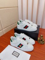 价 顶级版本 原单品质古奇Gucci 最新款男女休闲小白鞋 情侣款 原版开模 套楦版本 系列完美 欢迎品鉴 原版打码工艺 头层牛皮+牛里+原版Tpu大底 尺码3
