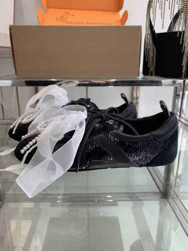 顶级版本 配饰20 Louis Vuitton 路易威登驴牌 25Ss春夏Sneakerina系列 芭蕾运动鞋 德训鞋 情侣款 Sneakerina 芭蕾风运动