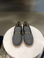 GUCCI 官网新款 女士 秋冬羊毛乐福鞋 毛呢面配五金澳洲羊皮毛一体泰迪卷羊毛内里 舒适保暖吸汗 ， 颜色：6色出 码数：35～41# 42码可定做