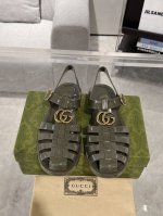 情侣款Gucci 25Ss 春夏最新款 双G果冻凉鞋 专柜购买原版 正品一比一开发 所有细节 材料 全部跟你在专柜买到的都一样 欢迎细节对比 码数:37 44