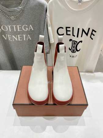高版本出厂 皮里 毛里 Loropiana LP诺悠翩雅24ss秋冬新款 Lakeside 牛皮切尔西短靴 这款短靴采用头层牛皮制成，十分耐用且柔软，上脚非常舒 - 点击图像关闭