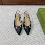 gu*Ci后空平底单鞋 精心调制的鞋楦 鞋面羊皮 定制材料 羊皮内里和垫脚 真皮大底 码数 35-42 40 41 42定制不退换 批