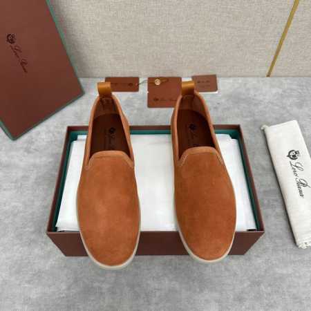 Lp新品上架 Loropia* 诺悠-翩雅 贝克汉姆同款莫卡辛男鞋， 一脚蹬便鞋 橱窗夏季限量款！传统平底鞋的造型注入这款lor*Pian莫卡辛鞋，将精密匠艺打 - 点击图像关闭