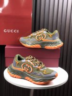 男款 39-45 男 顶级版 Gucci古奇古驰老爹鞋 顶级版本 代购级别 原单品质 G家 老爹鞋男女码情侣款，3D打印，经典万年款，顶级套楦工艺 油边工艺，