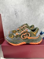 Gucci古驰 Ripple系列 波浪鞋 情侣款 休闲 运动鞋 老爹鞋 原版购入开发 做货 这款Gucci Ripple系列运动鞋采用创新缝线工艺制作，打造如流