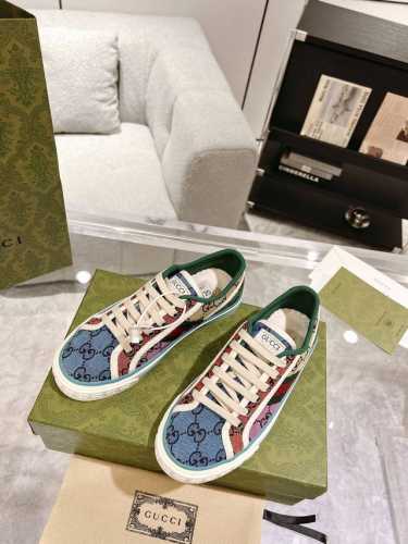 橙子出厂价p gucci 古驰 1977系列 经典低帮帆布鞋 休闲鞋板鞋 情侣款 码数 35-45