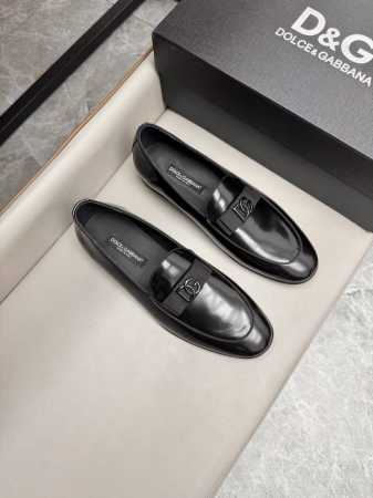 dolce & Gabbana 杜嘉班纳标牌 Mino 小皮鞋，进口开边珠牛皮面料，水染小牛皮内里，原版超轻真皮大底，码数：39-44， 38，45，46定做 - 点击图像关闭