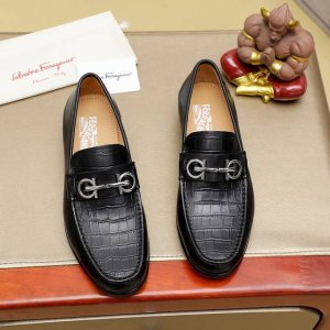 工厂P价 菲拉格幕 Ferragamo 新款男士休闲套脚鞋官网原版1:1开模，原单品质做工精细，高端奢华鞋面采用进口意大利头层牛皮奢华水染皮内里橡胶耐磨防滑大底
