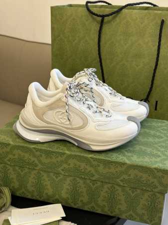 顶级品质 Gucci fw23 new arrival～ gucci run 情侣款跑鞋新品 鞋型的线条感以及不同材质和颜色的配搭，简直可以登上年度跑鞋top3 - 点击图像关闭