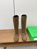 Botte*ga Veneta｜bv长靴骑士靴 非常百搭舒适！他家的款几年后拿出来看看 依旧百搭 简单的设计才是王道！ 鞋面磨砂牛皮 内里BV传统深咖色牛皮里、