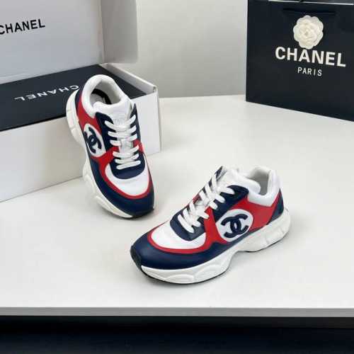 最新款 顶级品质！海外版！香奈儿 CHANEL 25sshuo阔型老爹鞋系列运动鞋 各大博主社交日推款认准我家细节实拍这季新款简直闭眼入，上脚狂好看，率性的休闲