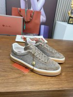 实价： 代购级，高版本 意大利 Loro Piana 诺悠翩雅Tennis Walk系列 Lp情侣款德训鞋 休闲 运动鞋 板鞋 原版购入开发 做货 这款新款绒面