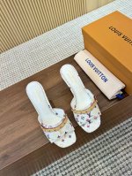 lv村上隆三彩系列高跟9.5厘米 低跟5.5厘米 35-42码 橡胶底 皮底