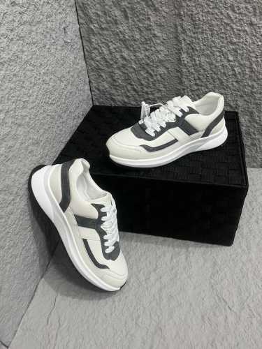品牌：Bally 款式:休闲运动鞋 线条美学：流线型鞋楦设计，以黄金分割比例勾勒足部曲线，既修饰腿型又赋予步履优雅张力，舒适性：鞋底采用航空级减震科技，三层复合