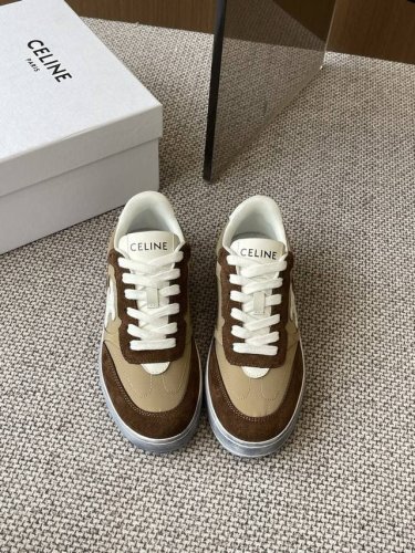 Celine 赛琳 小脏鞋 25Ss 最新 Runner Cr-03系列 系带 休闲运动鞋 新春运动小白鞋无论从楦型的轮廓隔板的拼接都让人耳目一新、前后品牌Lo