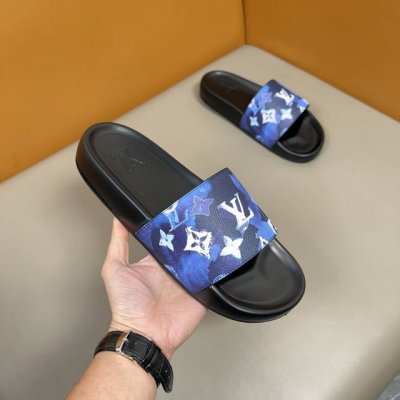 工厂p价 Lv官网最新版本火爆上市经典老花彰显品牌图案绚丽多彩 大牌风范 双层皮优大底 耐磨高档大气不脱胶 码数:38-45