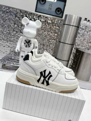 Korea韩国限定 联乘美国榄球洋基队new York Yankees X Mlb Chunky Liner Low 学长鞋系列低帮老爹风轻量增高厚底百搭休闲运