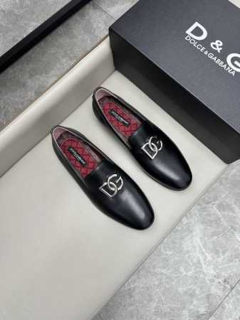 dolce & Gabbana 杜嘉班纳标牌商务小皮鞋，进口小牛皮面料，水染小牛皮内里，原版真皮大底，码数：39-44， 38，45，46定做 - 点击图像关闭