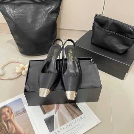 橙子出厂价 哑光7Cm Saint Laurent 圣罗兰 Ysl金属方头高跟凉鞋 高跟鞋 细跟单鞋 材质 哑光、漆皮 跟高 7Cm、9Cm 码数 34-41 - 点击图像关闭