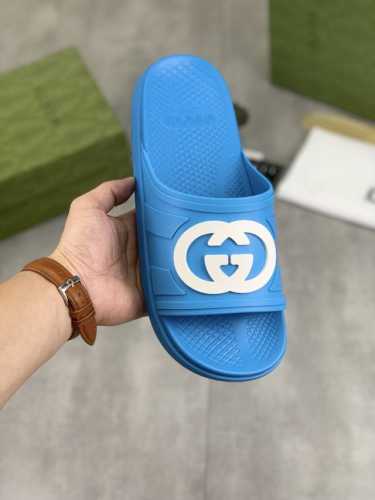 工厂价 实价 Gucci 古奇新款休闲拖鞋，原版官网1:1、完美做工 透射出一种尊贵奢华，于古奇高端超凡工艺中升华其奢侈定义。原版古奇双g组合大底，码数：38-