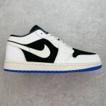 超强福利160 #Ry超级性价比 Air Jordan Aj1 Low 低帮 黑白蓝 Hq0764-001 全新流水线出品 Dt版本唯一平替选择 市场第二梯队最