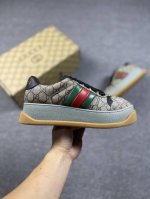 橙子出厂价p gucci 古驰 胖嘟嘟厚底脏脏鞋 运动鞋 胖丁小脏鞋 休闲鞋板鞋 情侣款 店家实力单品推荐 售后基本为无 这次给大家推荐几个最受关注的配色 这几