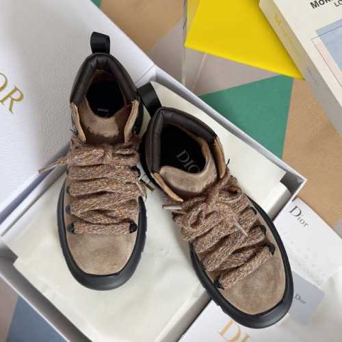 顶级版本：女款 Dior 迪奥x Levis Hamilton 汉密尔顿 联名款胖丁 高帮 休闲 运动鞋 原版购入开发 做货 F1一级方程式赛车世界冠军 Lew