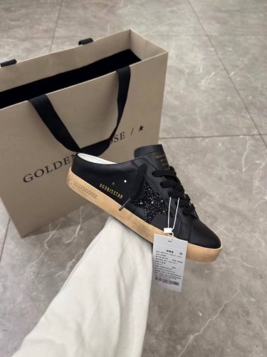 长期做货.订单询价 黑色半拖情侣款# Golden Goose Deluxe Brand 夏季新款Ggdb 半拖小脏鞋 snerkers系列鞋面原版定制牛仔水洗