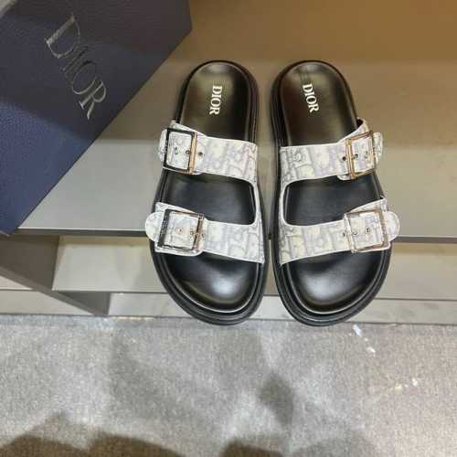 码数38-45 dior迪奥 最新款H-Town 系列 Oblique 厚底 拖鞋 凉鞋 原版购入开发 做货 这款 Dior H-Town 凉鞋致敬运动风格经典