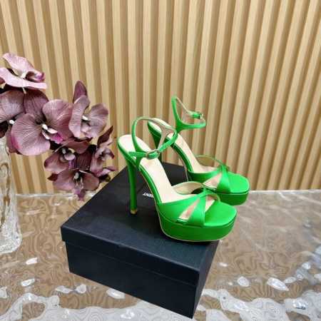 独家新款上架 YSL 圣罗兰 SS2024夏季鱼嘴 高跟新品 走秀款高跟凉鞋 2024全新春夏系列后带方扣高跟凉鞋 ！ 尖头高跟拖鞋淡淡的夏日里怎么少得了一双仙 - 点击图像关闭