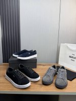 工厂p价 boss男士休闲运动鞋 顶级莞货 原版开模 鞋面采用意大利进口磨砂小牛皮 牛皮内里上脚柔软舒适 原版大底脚感轻便 防滑. size 39-44