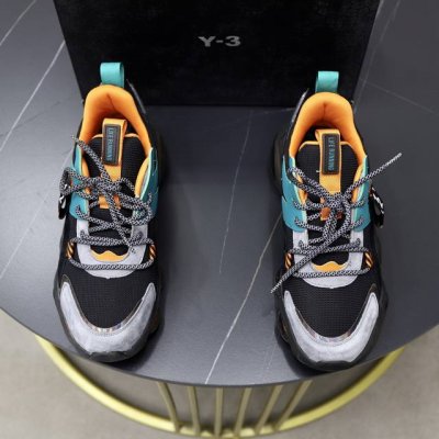 出厂价pp： 品牌：Y-3 标准码：38-44 45订做 等级：官网同款 材料：原版材料拼接 舒适透气内里 轻便耐磨运动大底 款式类别：男士时尚休闲鞋 跑步 运